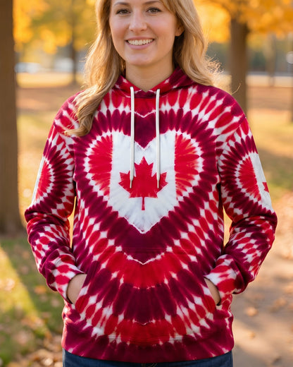 CANADA FLAG HEART ALL OVER PRINT - TYPQ1106261