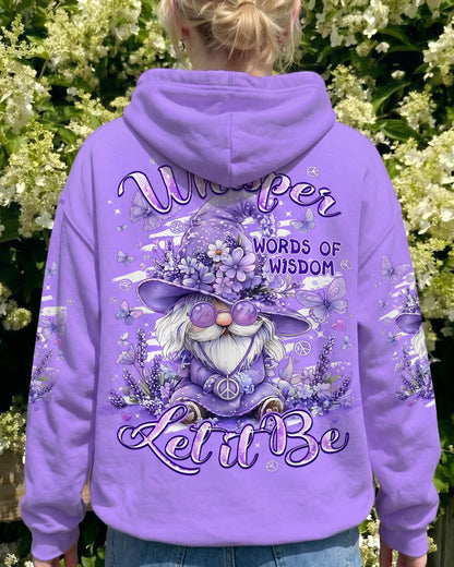 WHISPER WORDS OF WISDOM LET IT BE GNOME ALL OVER PRINT - TYPQ2406263