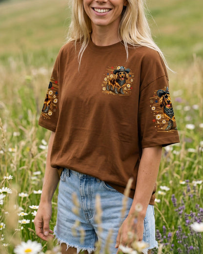 LET'S GO GIRLS DACHSHUND DOG ALL OVER PRINT - TLNO1906261