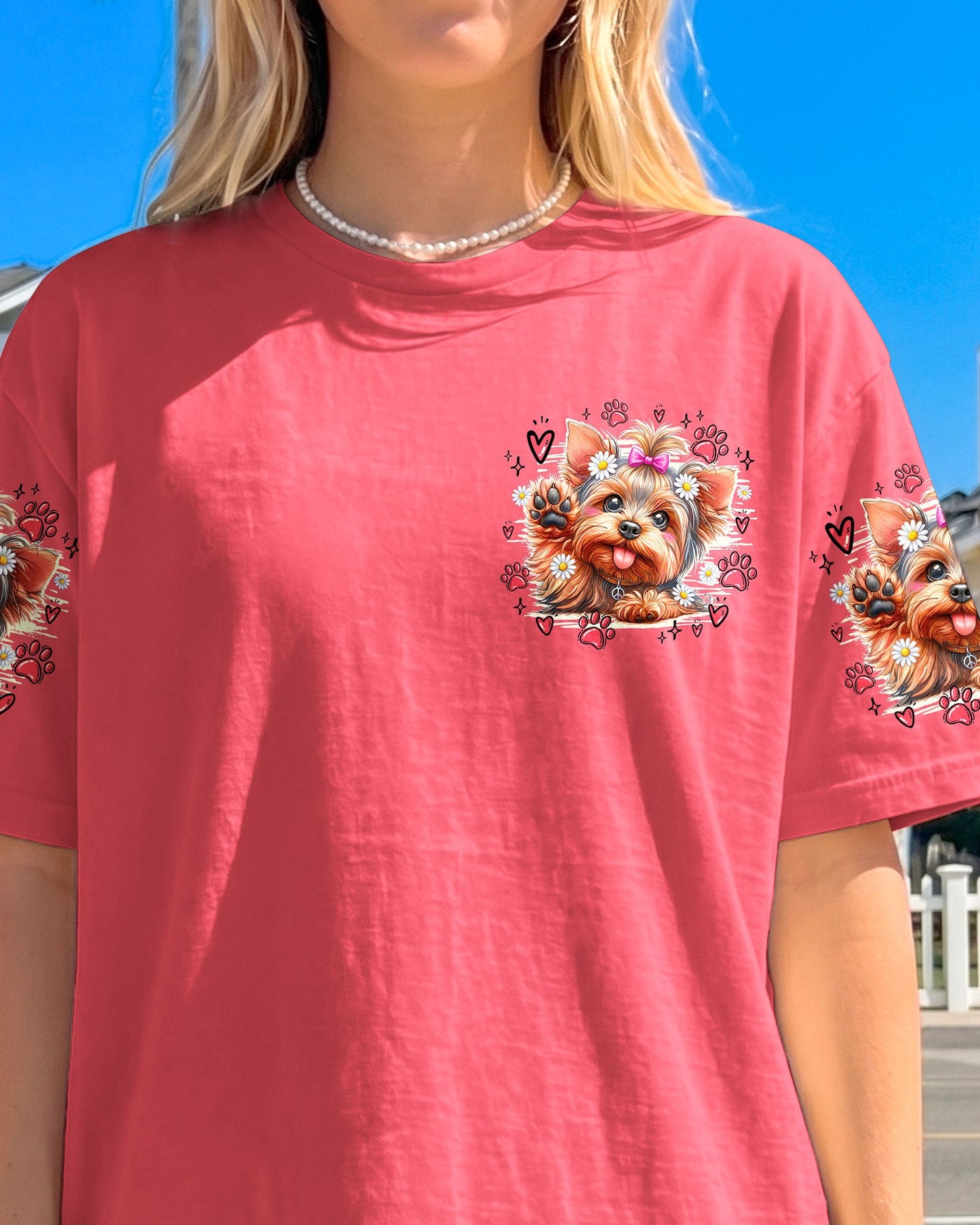 MY MOM SAID I'M A BABY YORKSHIRE TERRIER DOG ALL OVER PRINT - TY2205262