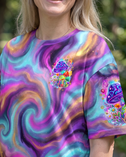 EAT MUSHROOMS SEE THE UNIVERSE ALL OVER PRINT - TYPQ2706261