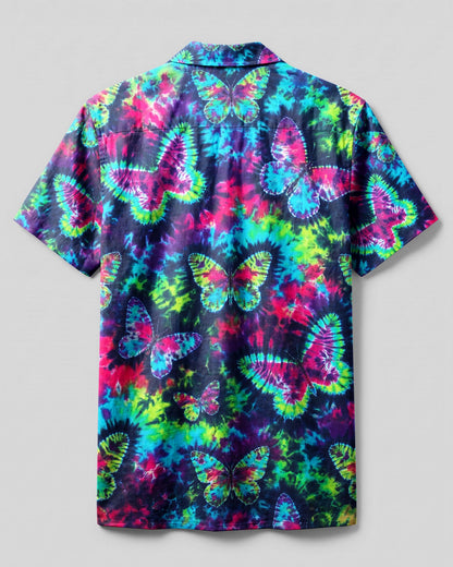BUTTERFLY BURST CAMP SHIRT  - TLNT1606263