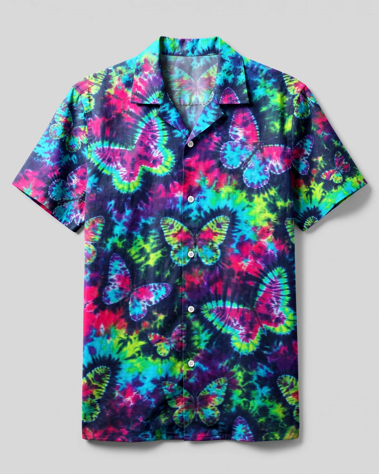 BUTTERFLY BURST CAMP SHIRT  - TLNT1606263