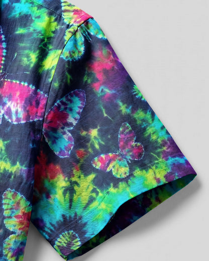 BUTTERFLY BURST CAMP SHIRT  - TLNT1606263