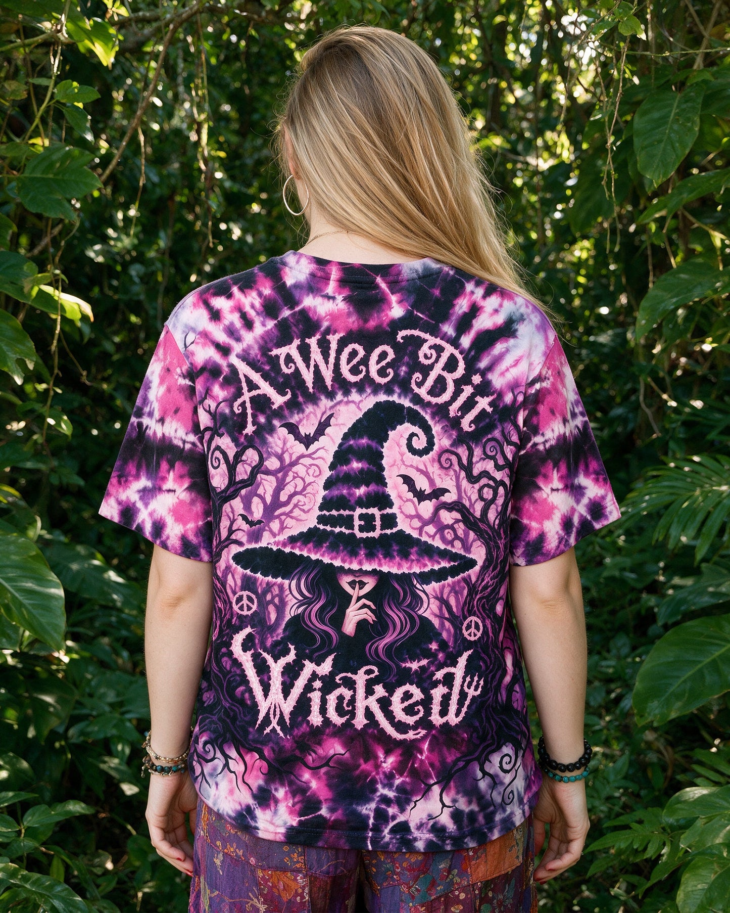 A WEE BIT WICKED BOHO WITCH ALL OVER PRINT - RI1407261