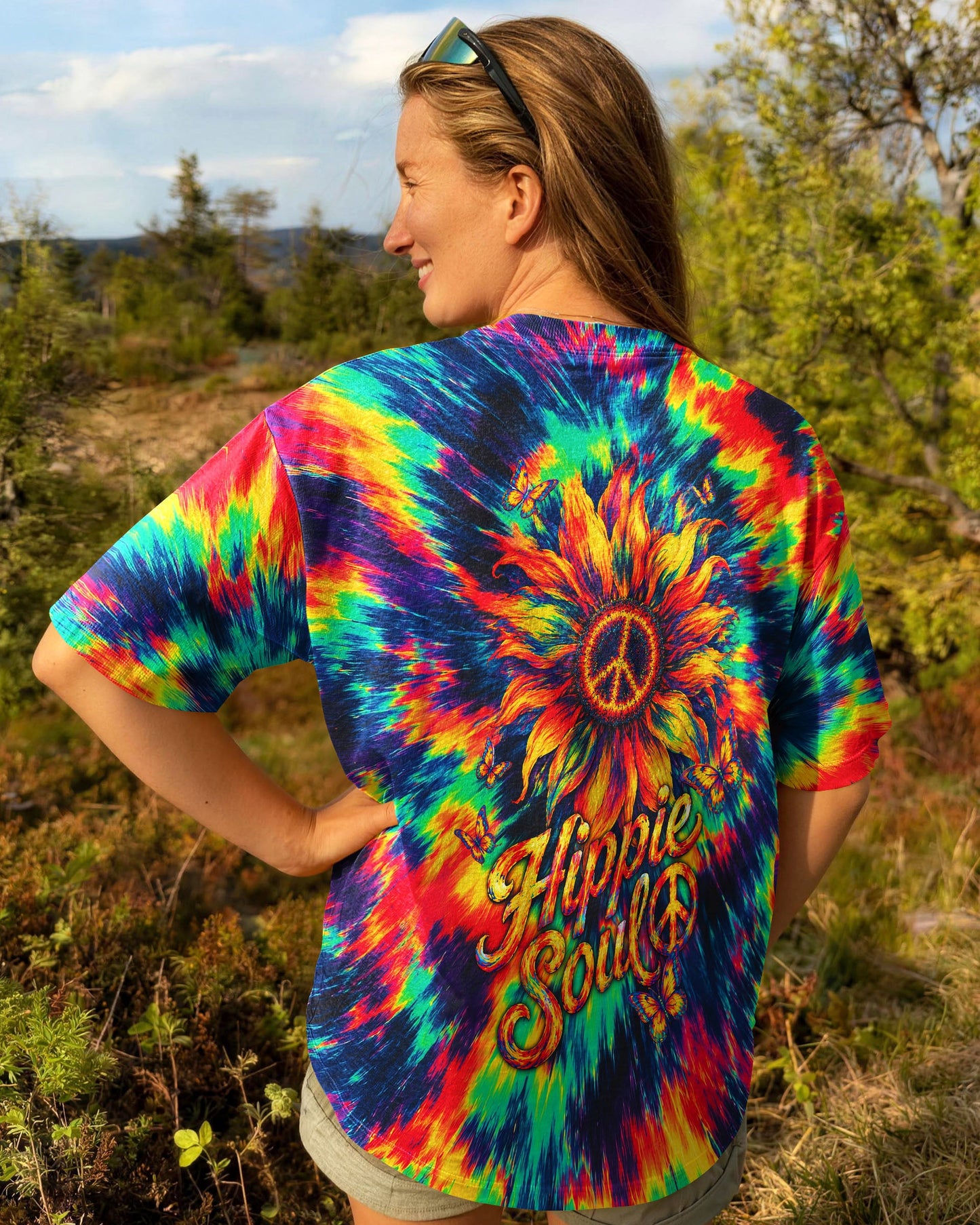 HIPPIE SOUL SUNFLOWER ALL OVER PRINT   - TLNT0206262