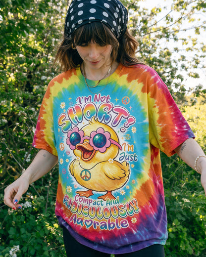 I'M NOT SHORT DUCK ALL OVER PRINT - RI1007261
