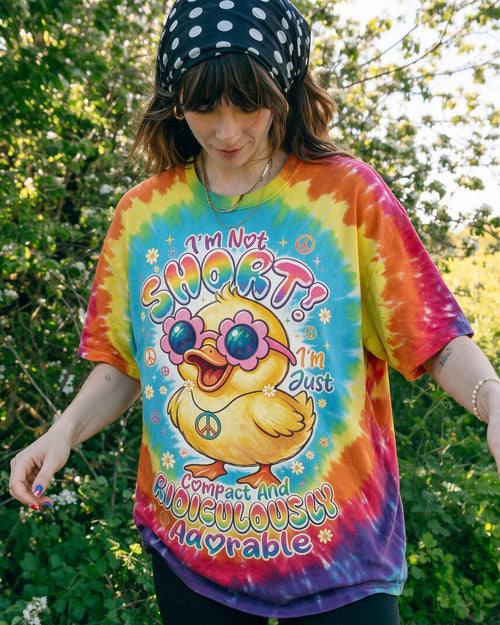 I'M NOT SHORT DUCK ALL OVER PRINT - RI1007261