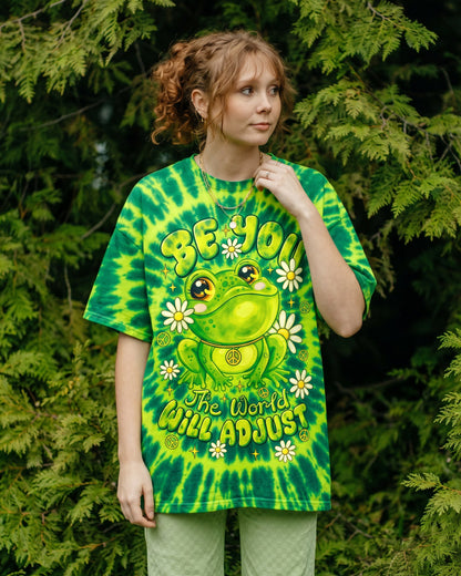 BE YOU HIPPIE FROG ALL OVER PRINT - RI0107262