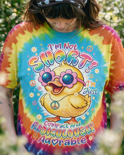I'M NOT SHORT DUCK ALL OVER PRINT - RI1007261
