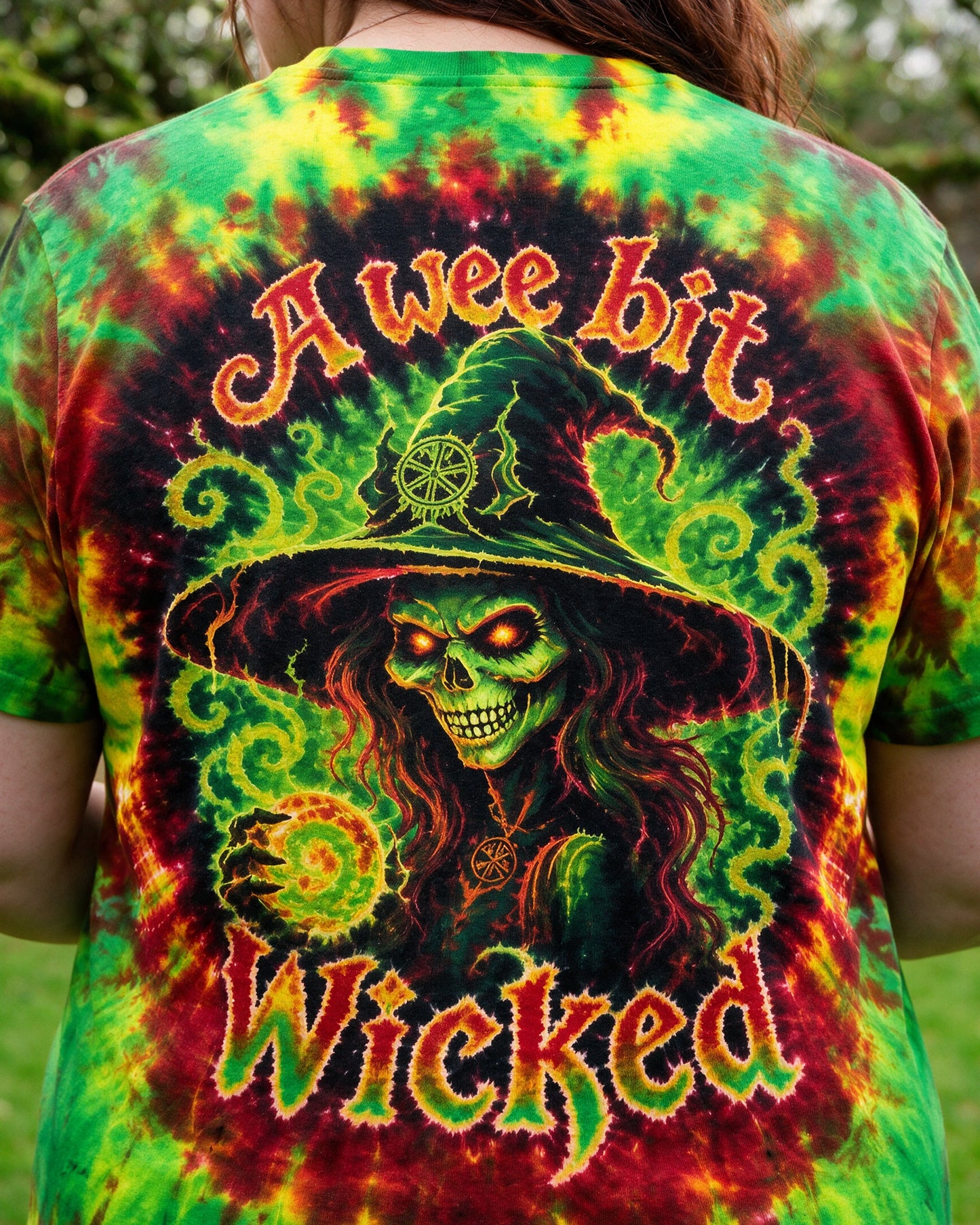 A WEE BIT WICKED HIPPIE WITCH ALL OVER PRINT - RI1307261