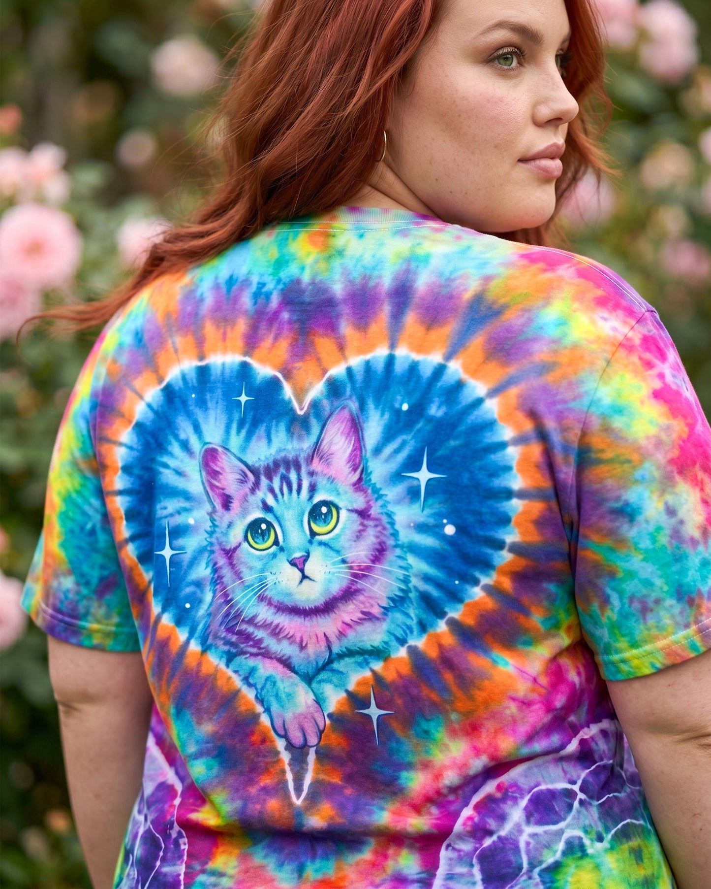 NEON DREAM CAT HEART ALL OVER PRINT – KM0405261