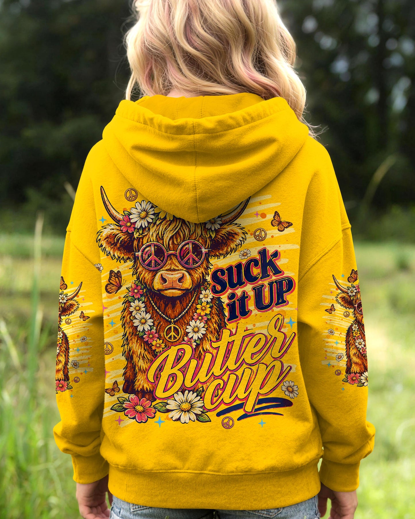 SUCK IT UP BUTTERCUP COW KIDS ALL OVER PRINT - TLNT0806262