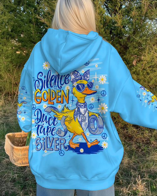 SILENCE IS GOLDEN DUCK ALL OVER PRINT - TLNT0806264