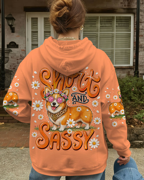 SHORT AND SASSY CORGI DOG ALL OVER PRINT - TLNT0906263