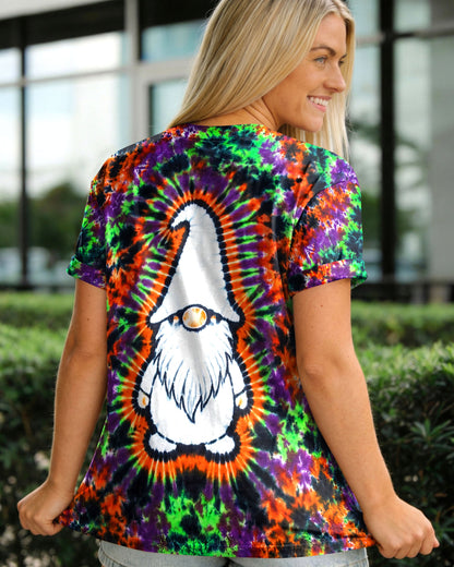 GNOME PURPLE ORANGE BURST ALL OVER PRINT - TLNT1706261