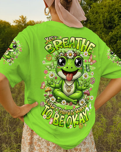 JUST BREATHE FROG  ALL OVER PRINT - TLNT2906261