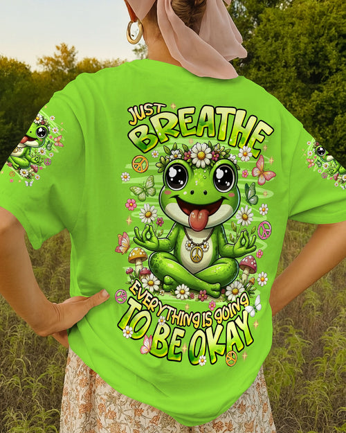 JUST BREATHE FROG  ALL OVER PRINT - TLNT2906261
