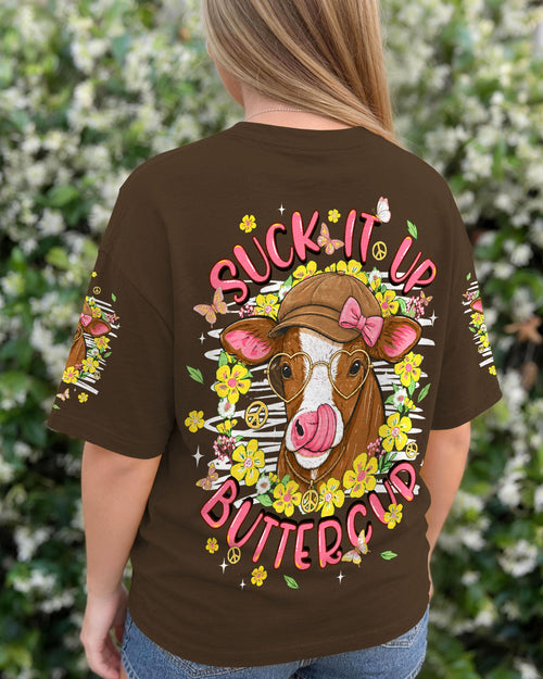 SUCK IT UP BUTTERCUP COW ALL OVER PRINT - TLNT1806264