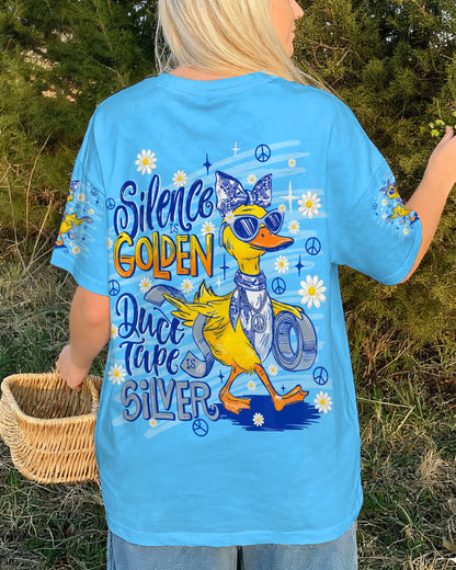 SILENCE IS GOLDEN DUCK ALL OVER PRINT - TLNT0806264