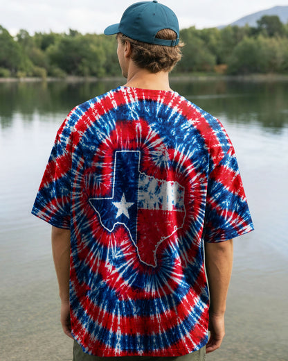 PAW PRINT TEXAS MAP SWIRL ALL OVER PRINT - TLNT1206262