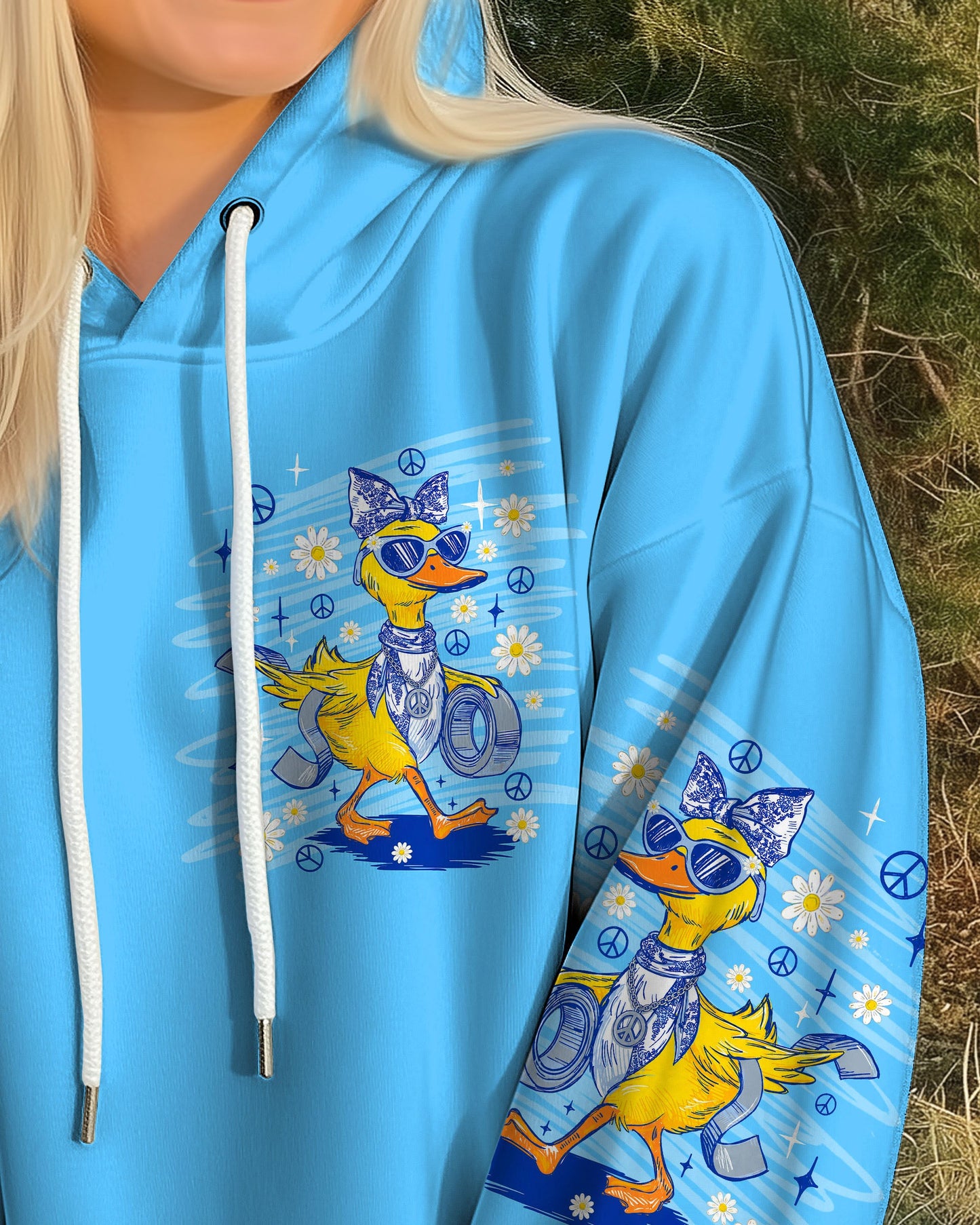 SILENCE IS GOLDEN DUCK ALL OVER PRINT - TLNT0806264