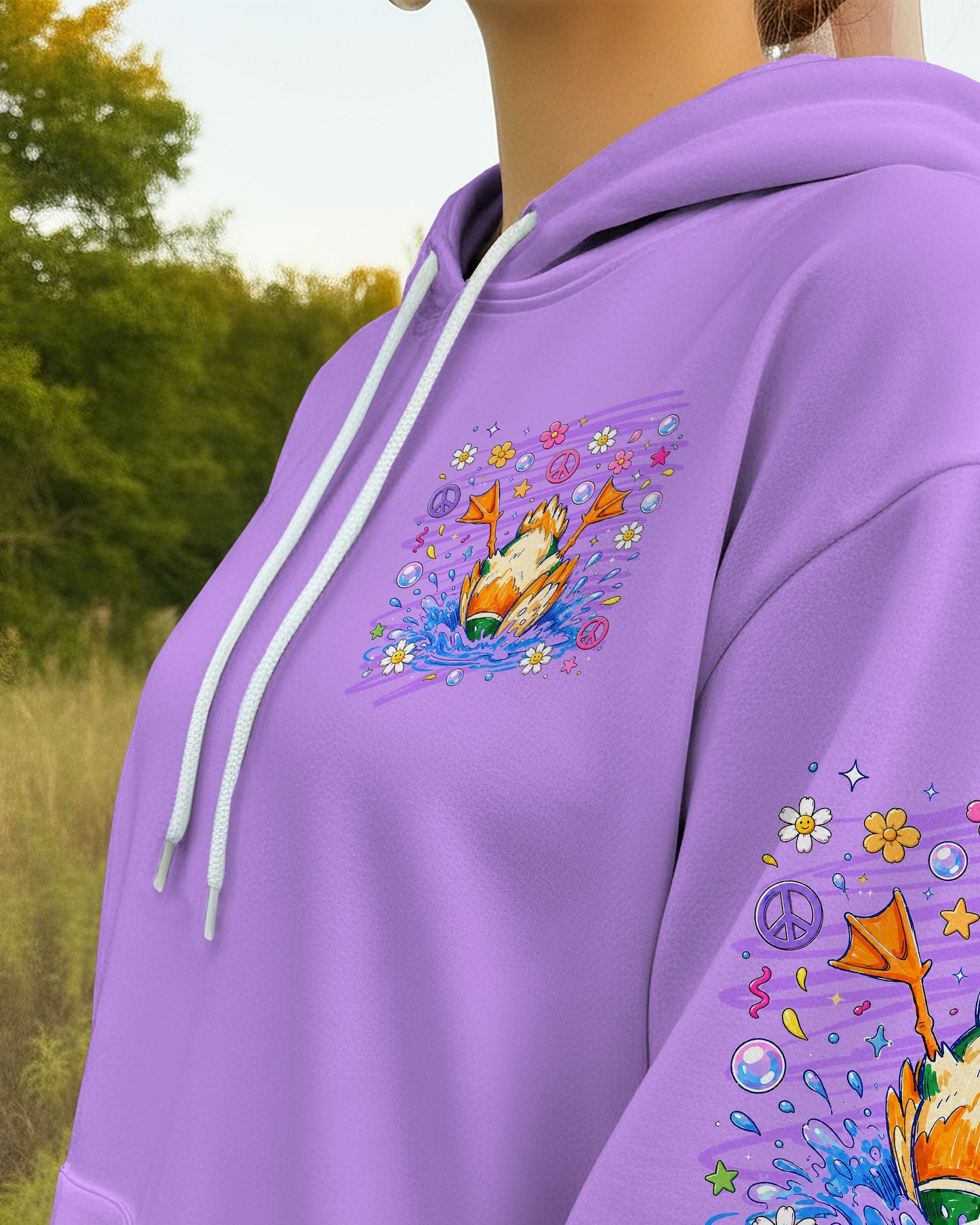 BOTTOMS UP DUCK  ALL OVER PRINT - TLNT0506264