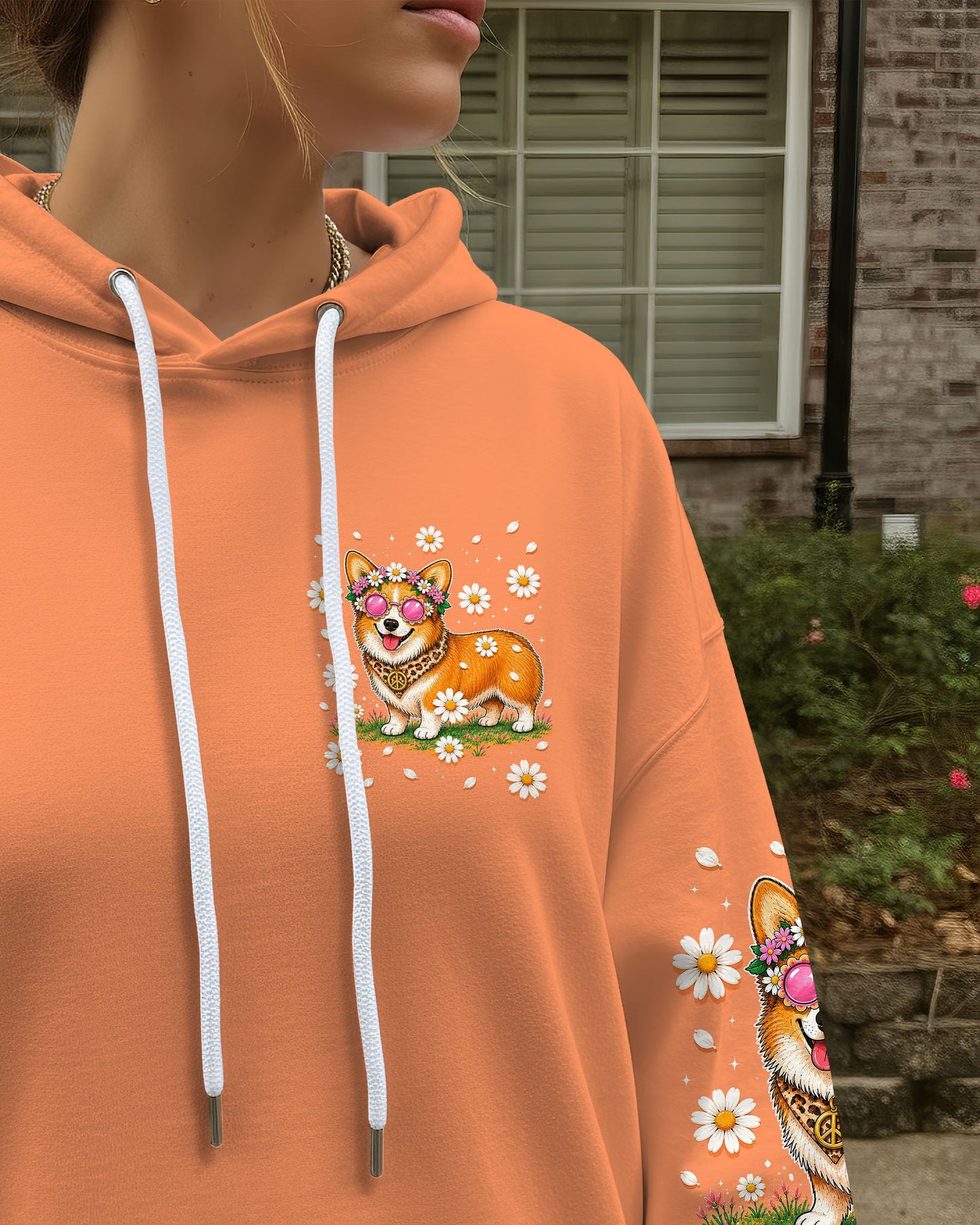 SHORT AND SASSY CORGI DOG ALL OVER PRINT - TLNT0906263
