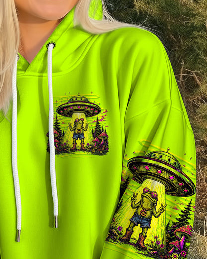 GOTTA GO VIBES ARE OFF FROG ALL OVER PRINT - TLNT1906261