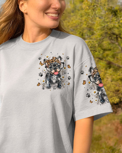 AGING MAY HAVE SLOWED ME DOWN FRENCH BULLDOG  ALL OVER PRINT - TLNT0107261