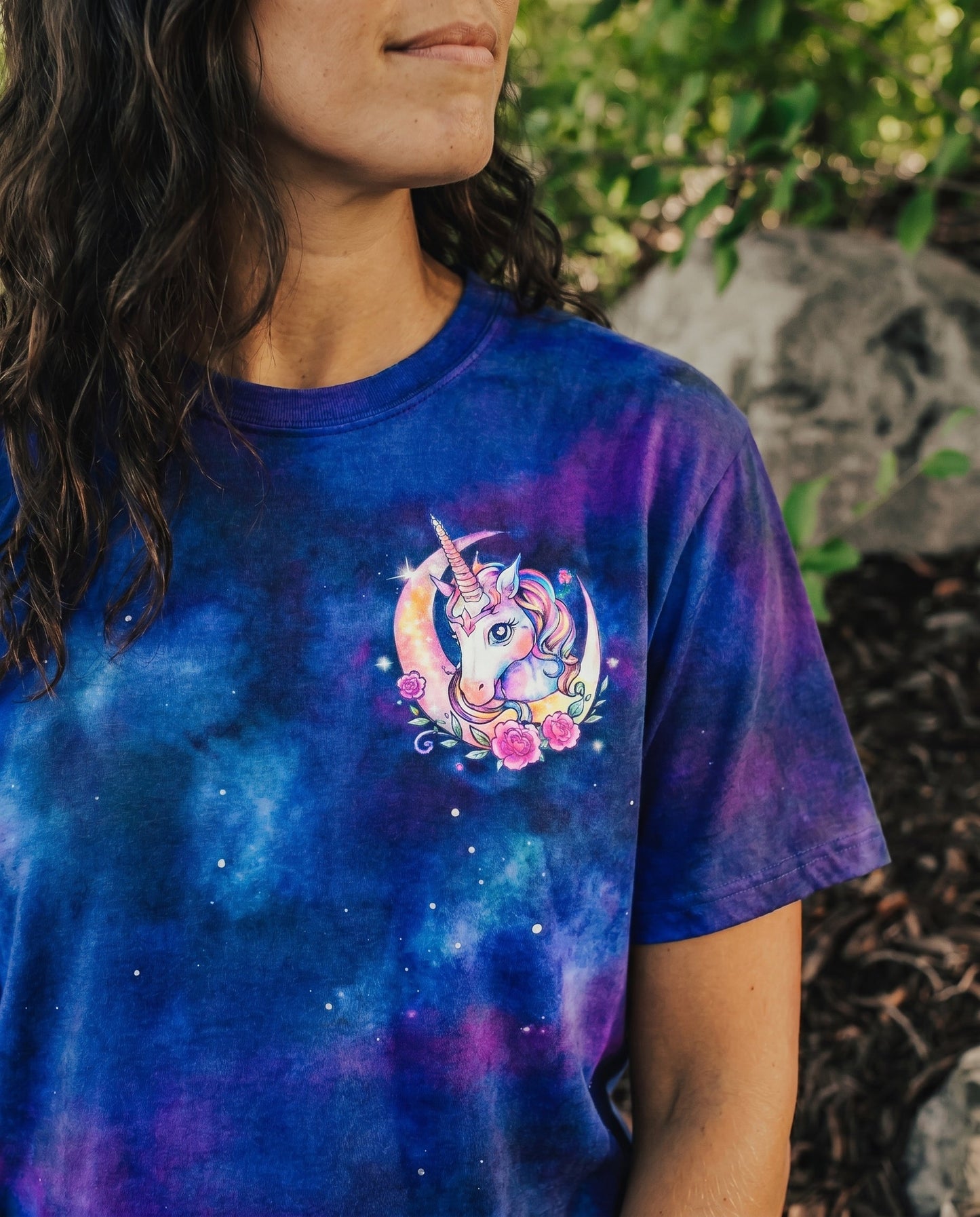 UNICORN KISSES MAGICAL WISHES GALAXY ALL OVER PRINT – KM1604262