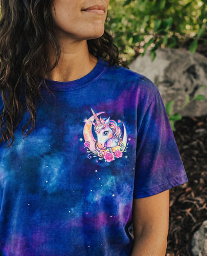 UNICORN KISSES MAGICAL WISHES GALAXY ALL OVER PRINT – KM1604262