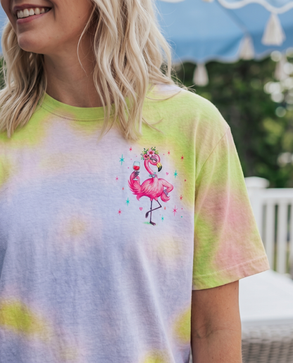 I'M THE HELP FUNNY FLAMINGO ALL OVER PRINT – RI0605263