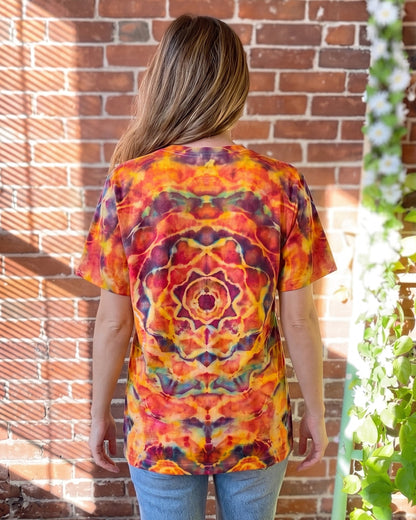 PEACE Y'ALL SUNFLOWER ALL OVER PRINT - RI0707261