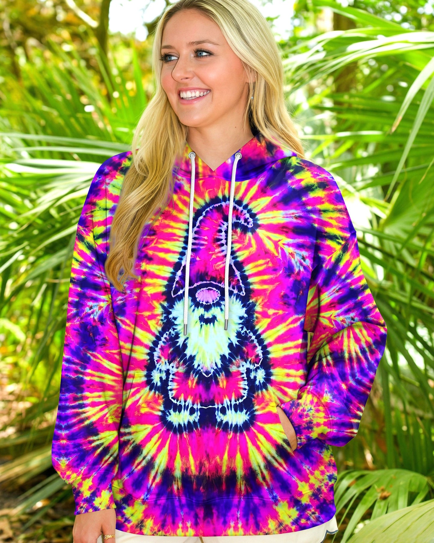 GNOME NEON COLOR SWIRL ALL OVER PRINT - TLNT1506261