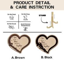 Load image into Gallery viewer, Mother&#39;s Day Custom Mom Puzzle Heart Sign

