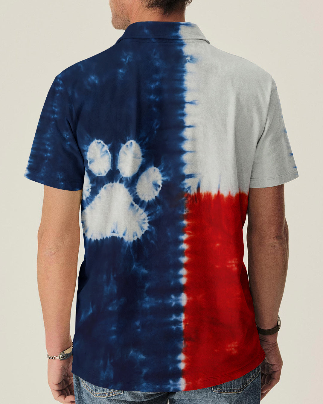 PAW PRINT TEXAS PATTERN ALL OVER PRINT   - TLTW1206263