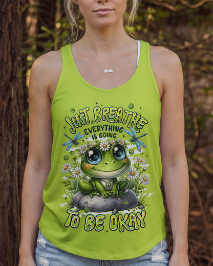 JUST BREATHE FROG ALL OVER PRINT - TYPQ2705261