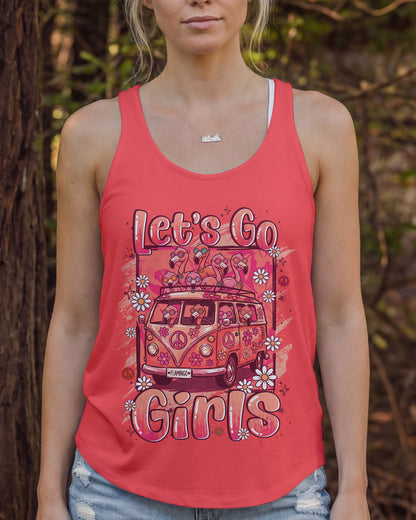 LET'S GO GIRLS FLAMINGO ALL OVER PRINT - TYLN0707263