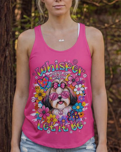WHISPER WORDS OF WISDOM LET IT BE SHIH TZU DOG ALL OVER PRINT - TYPQ0306261