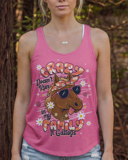 CRAZY DOESN'T RUN HORSE ALL OVER PRINT  - TLHG1506262
