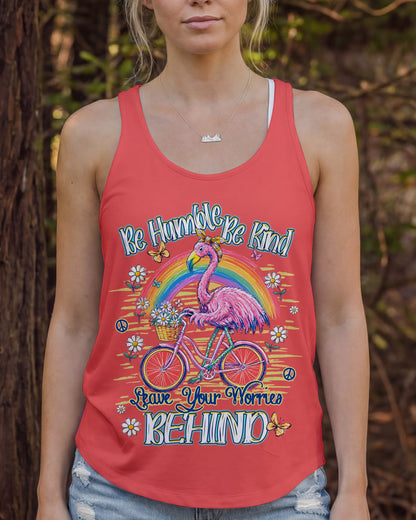 BE HUMBLE BE KIND FLAMINGO ALL OVER PRINT  - TLHG0107264