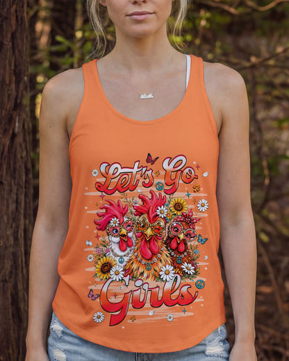 LET'S GO GIRLS CHICKEN ALL OVER PRINT    - TLHN2506262