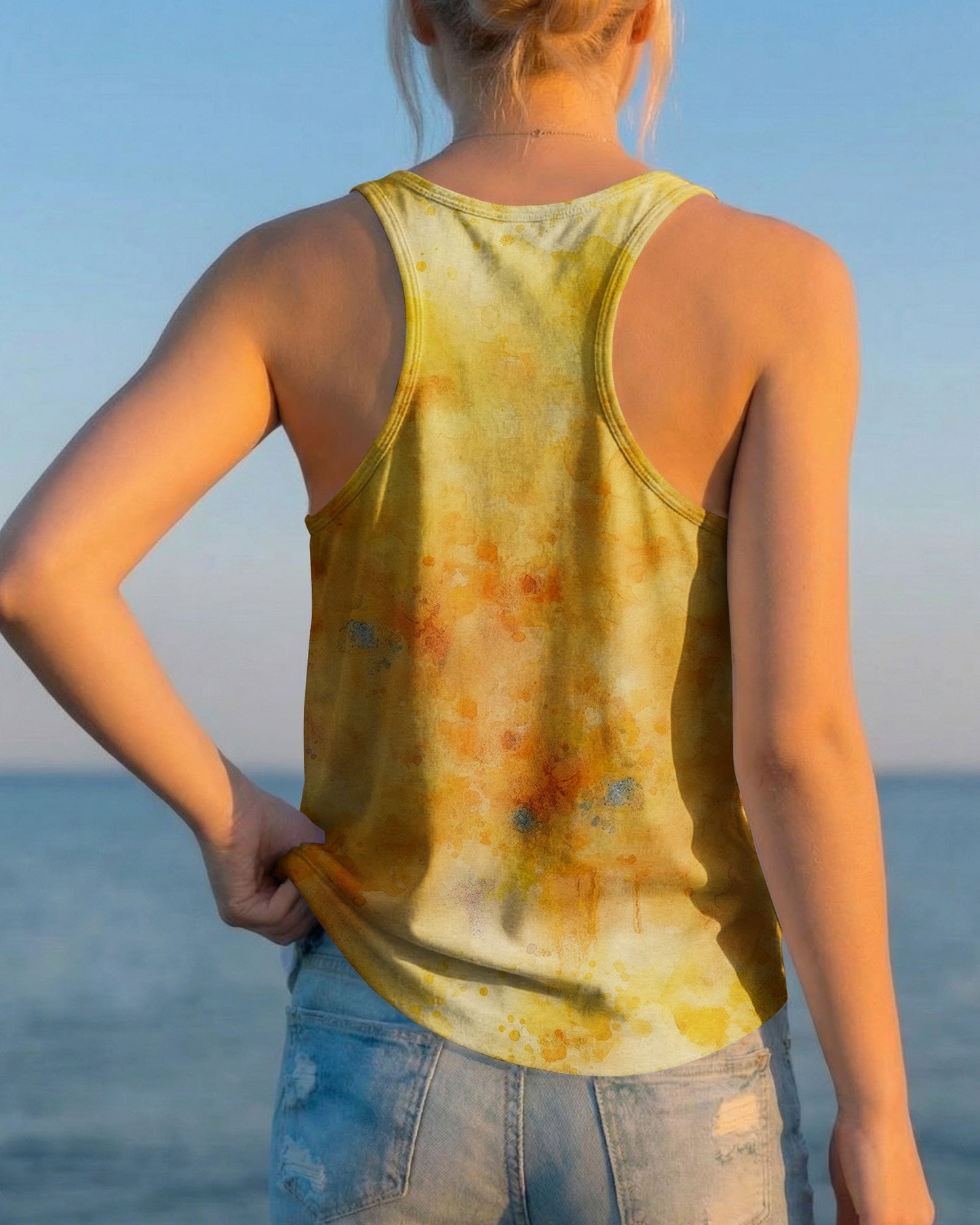 ASSUMING I'M JUST AN OLD LADY SKULL SUNFLOWER ALL OVER PRINT - TLTW1004261