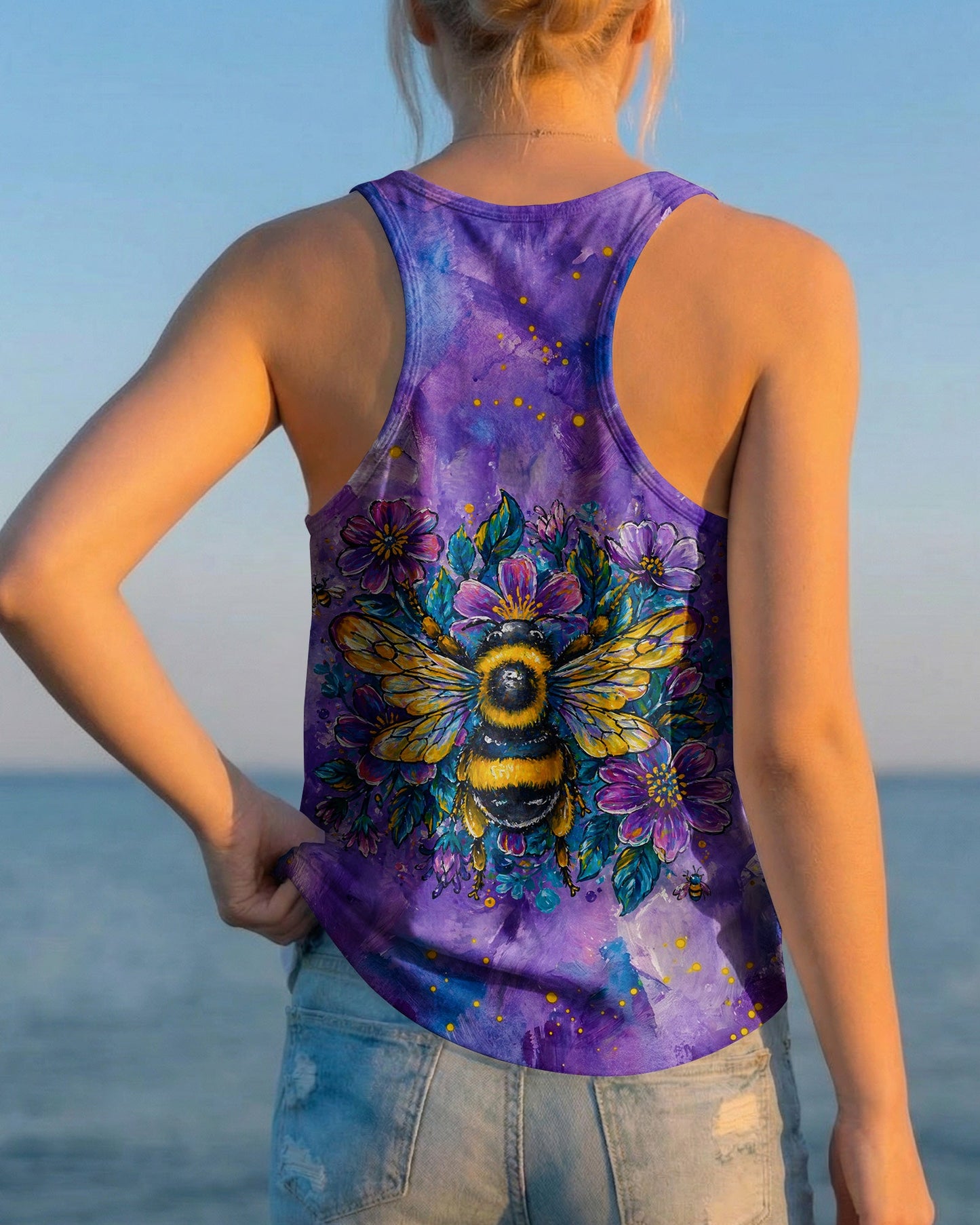 WHISPER WORDS OF WISDOM LET IT BE BEE  ALL OVER PRINT  - TLNO2304261