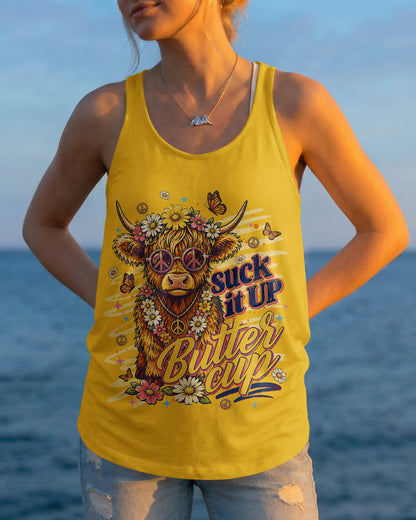 SUCK IT UP BUTTERCUP  COW ALL OVER PRINT  - TLNT0705262