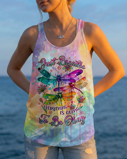 JUST BREATHE DRAGONFLY ALL OVER PRINT - TYPQ1205262