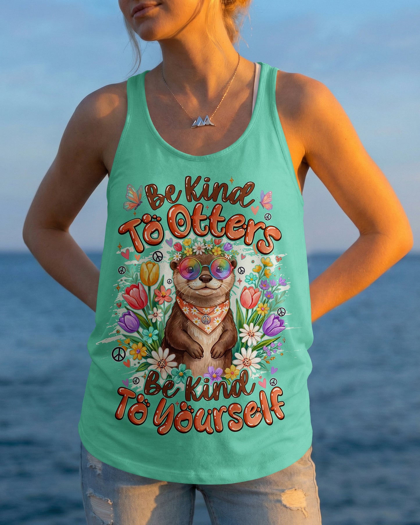 BE KIND TO OTTERS ALL OVER PRINT - TYQY1605261