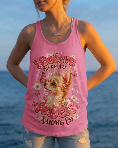 I BELIEVE THERE ARE ANGELS AMONG US CHIHUAHUA DOG ALL OVER PRINT - TLNO2105262
