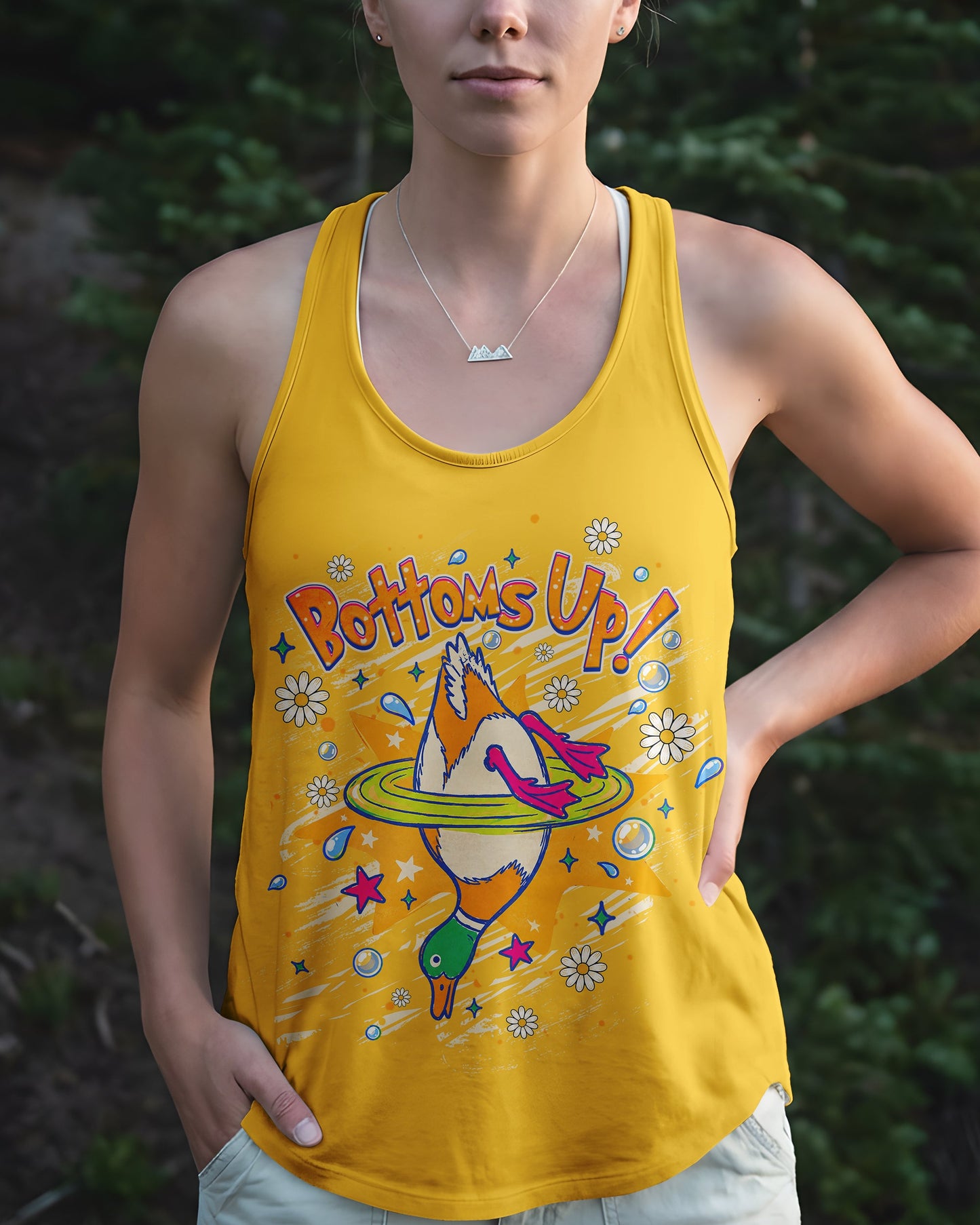 BOTTOMS UP DUCK ALL OVER PRINT - TLHN1206262